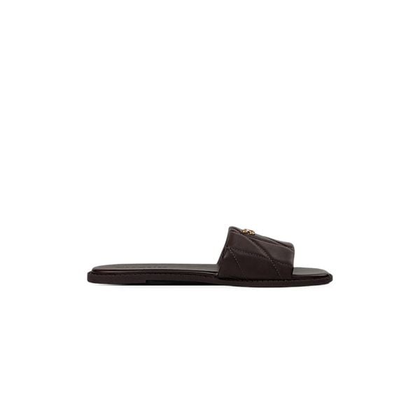  DÉP COACH HOLLY SANDAL WITH QUILTING ' BROWN ' CEF42 