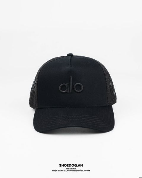  NÓN ALO YOGA DISTRICT TRUCKER ' BLACK ' 