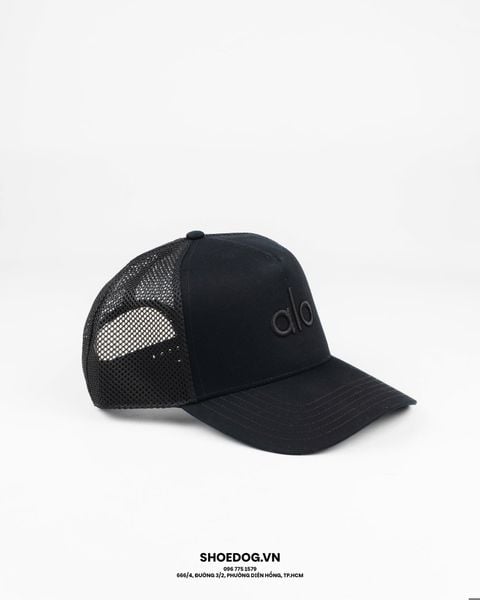 NÓN ALO YOGA DISTRICT TRUCKER ' BLACK ' 