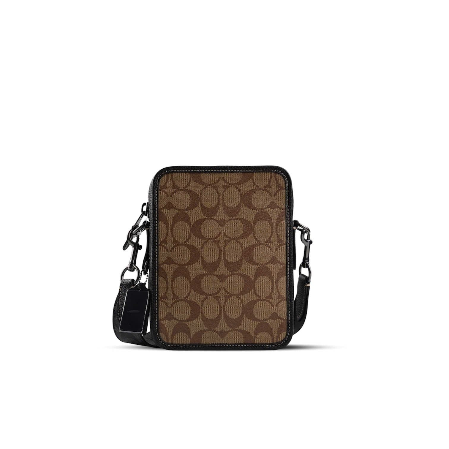  TÚI COACH SULLIVAN CROSSBODY IN SIGNATURE CANVAS ' BROWN ' CC090 
