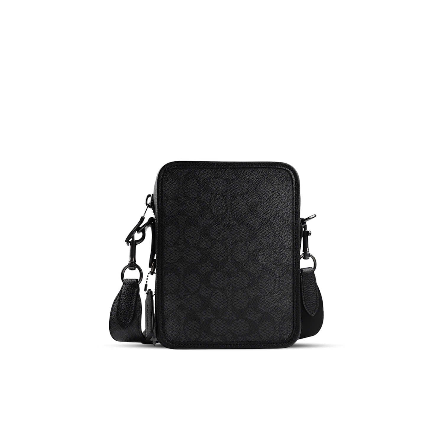  TÚI COACH SULLIVAN CROSSBODY IN SIGNATURE CANVAS ' BLACK LOGO ' CW388 