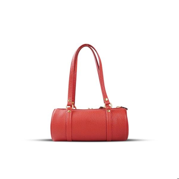  TÚI COACH KISSLOCK BARREL 28 ' RED ' CEM05 
