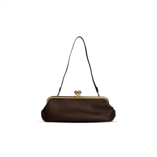  TÚI COACH KISSLOCK FRAME 30 ' BROWN ' CFL83 