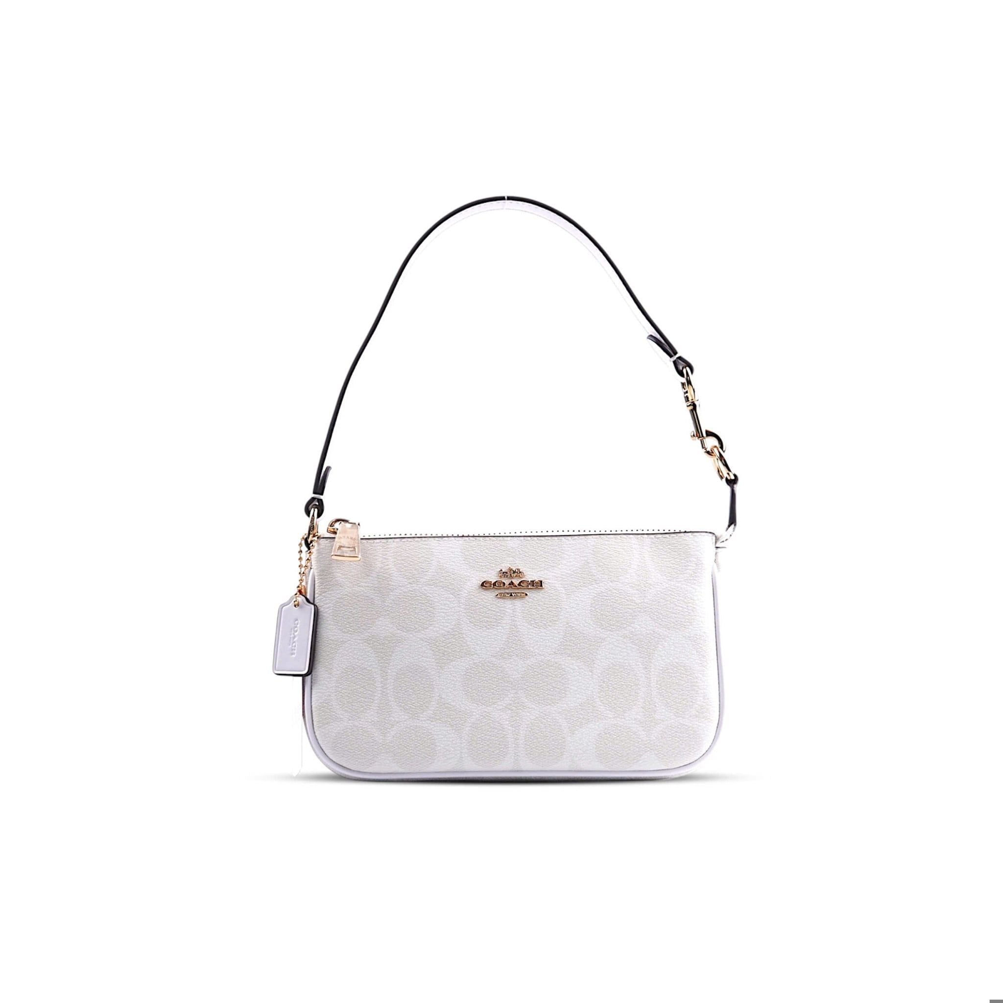  TÚI COACH NOLITA 19 IN SIGNATURE CANVAS ' WHITE ' CW426 