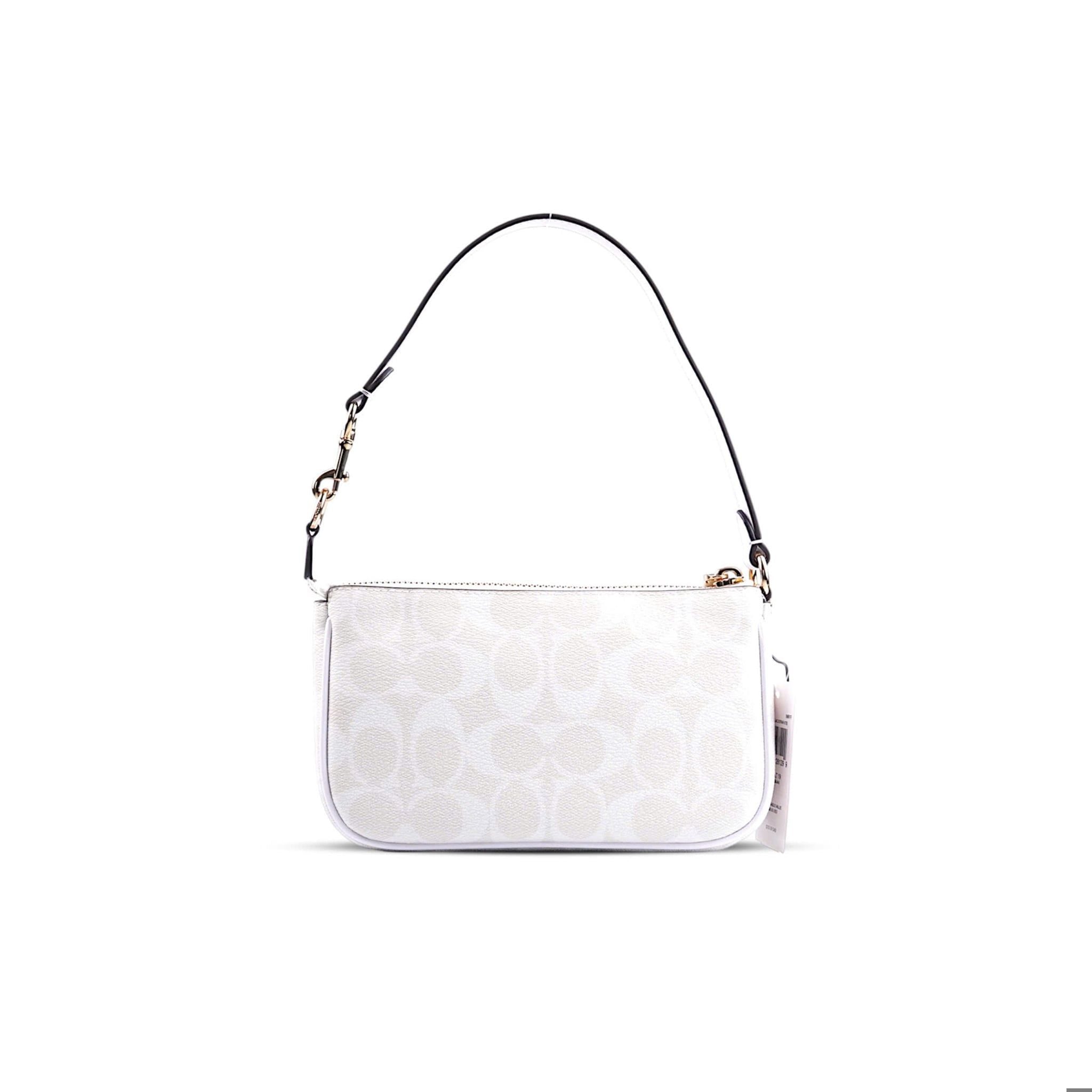  TÚI COACH NOLITA 19 IN SIGNATURE CANVAS ' WHITE ' CW426 