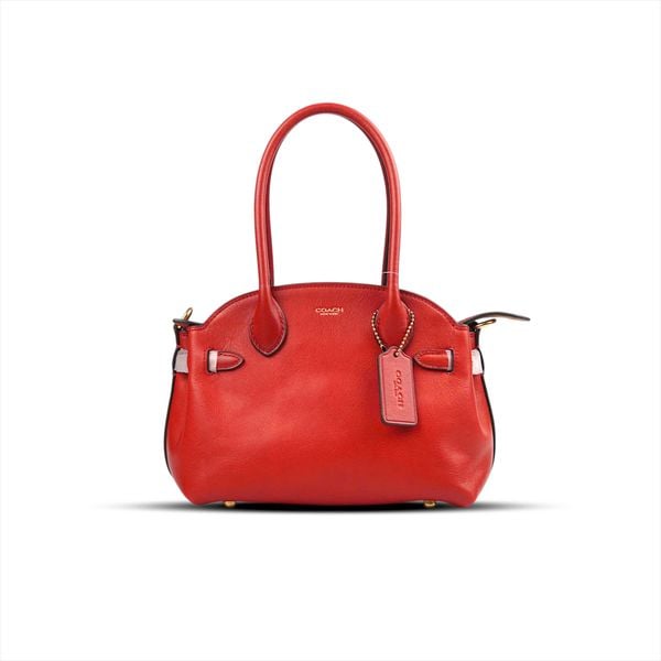 TÚI COACH SOFT EMPIRE CARRYALL 21 ' RED ' CDT65 