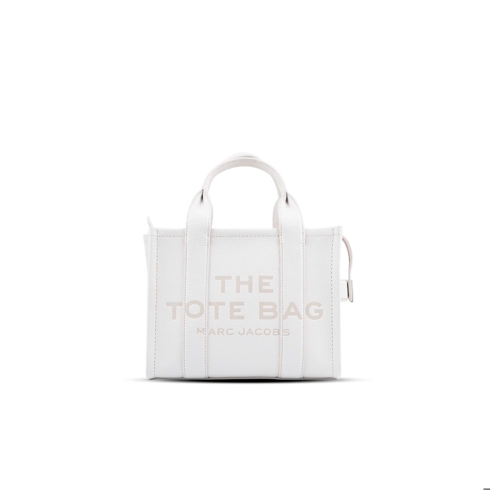  TÚI MARC JACOBS THE LEATHER SMALL TOTE ' WHITE ' H009L01SP21 140 