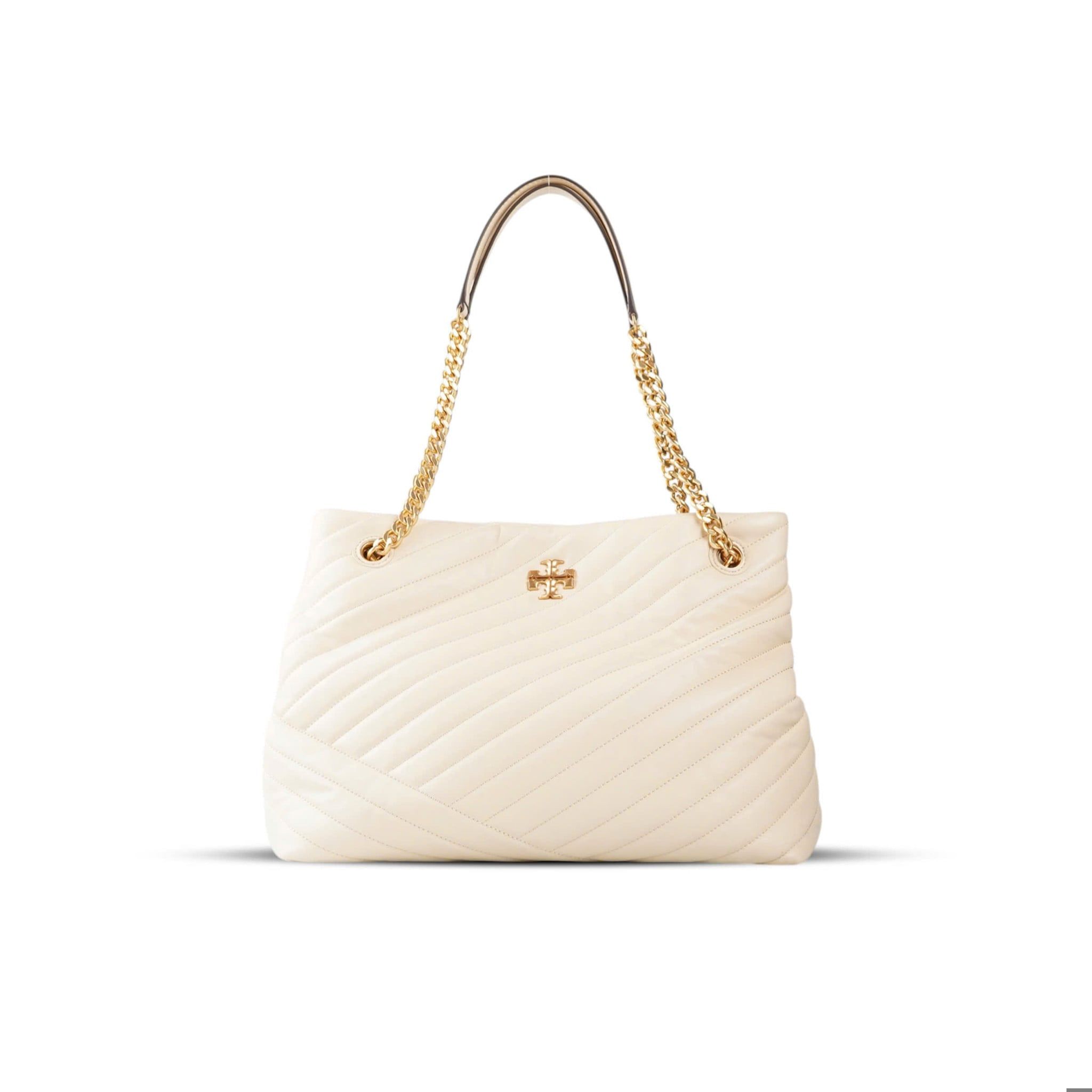  TÚI TORY BURCH KIRA CHEVRON TOTE ' CREAM WHITE ' 