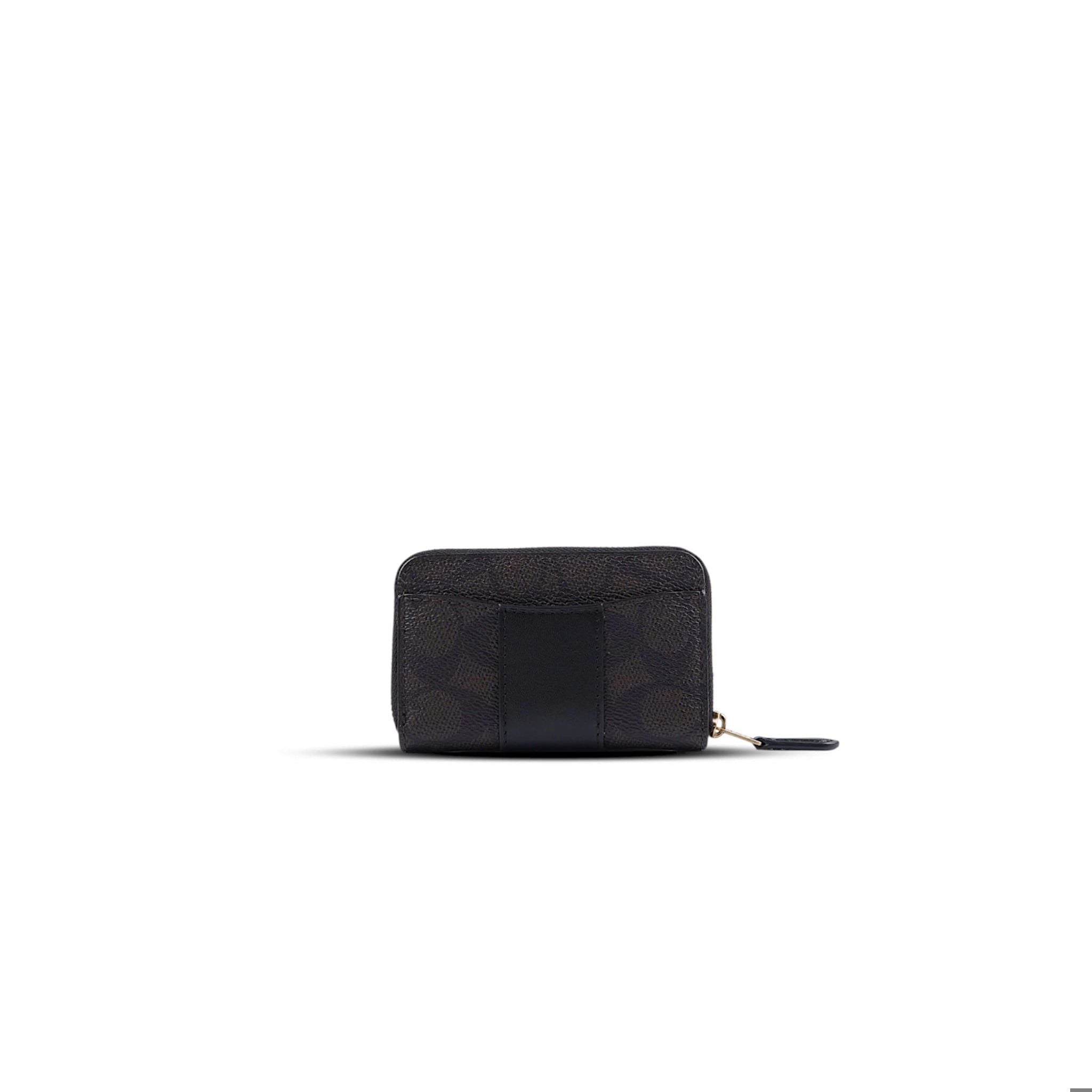  VÍ COACH ESSENTIAL SMALL ZIP AROUND CARD CASE ' BROWN ' CR522 