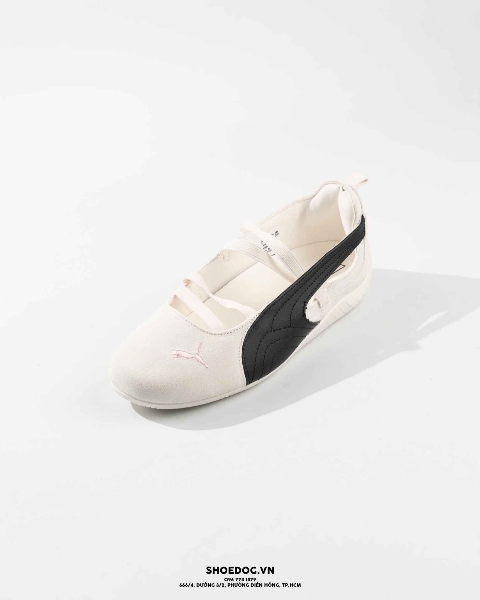  GIÀY PUMA X ROSE SPEEDCAT BALLET ' WHITE PINK ' 404395 - 01 