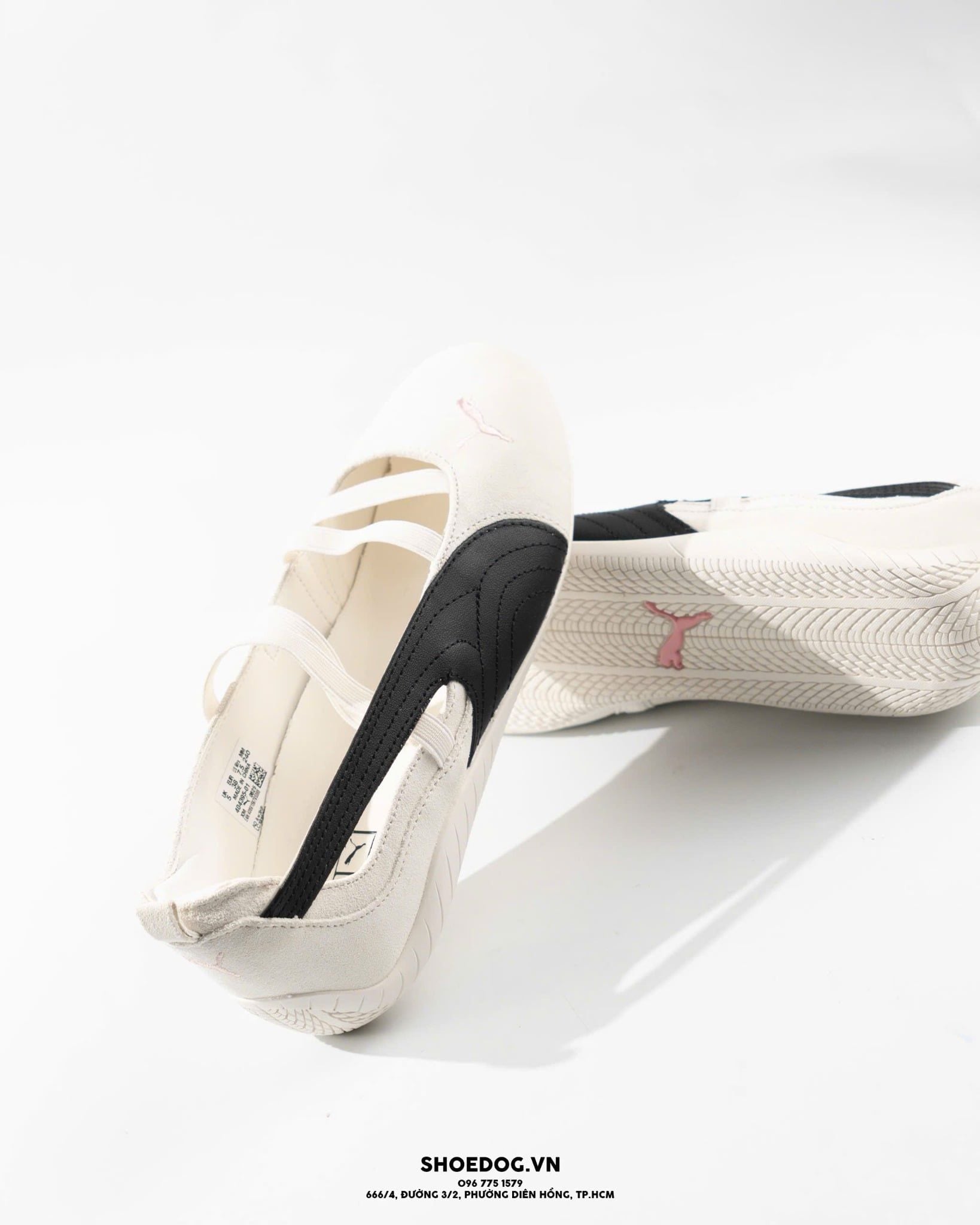  GIÀY PUMA X ROSE SPEEDCAT BALLET ' WHITE PINK ' 404395 - 01 
