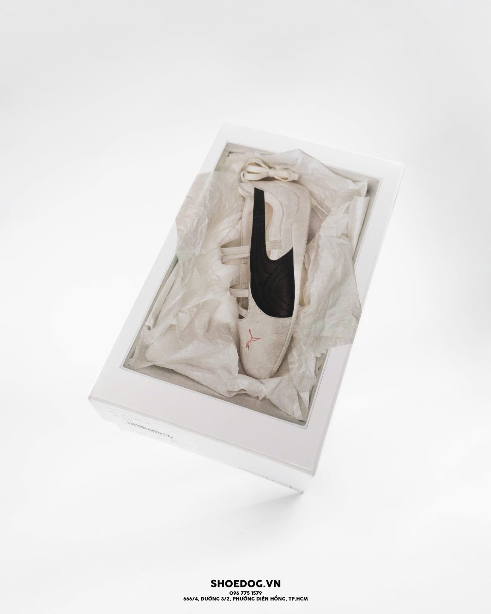  GIÀY PUMA X ROSE SPEEDCAT BALLET ' WHITE PINK ' 404395 - 01 