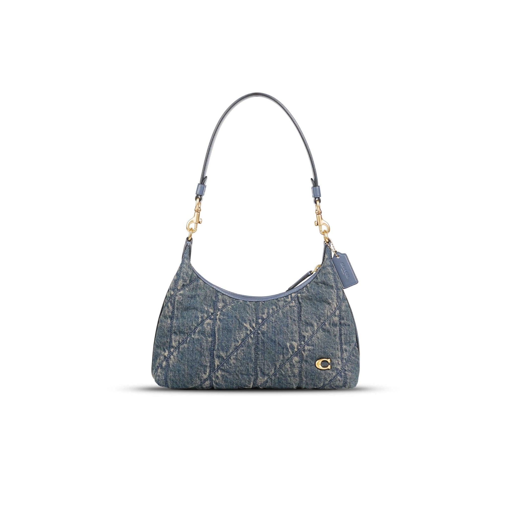  TÚI COACH JULIET SHOULDER 25 DENIM ' NAVY ' CDZ67 