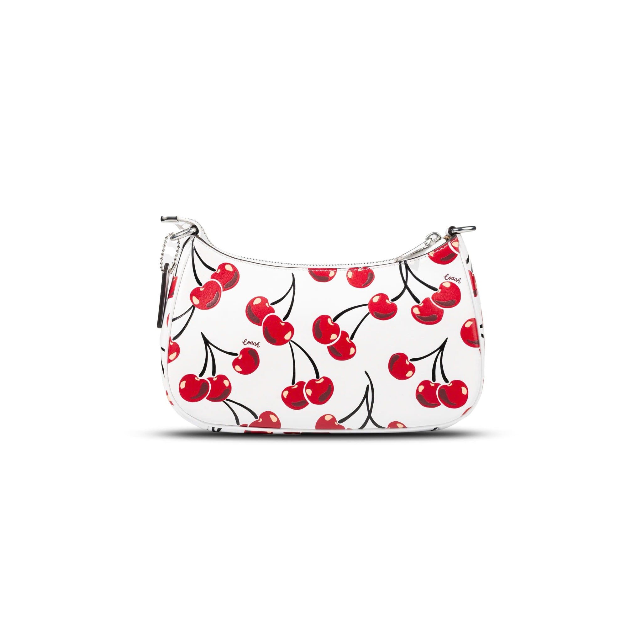  TÚI COACH TERI SHOULDER WITH CHERRY PRINT ' WHITE ' CZ774 