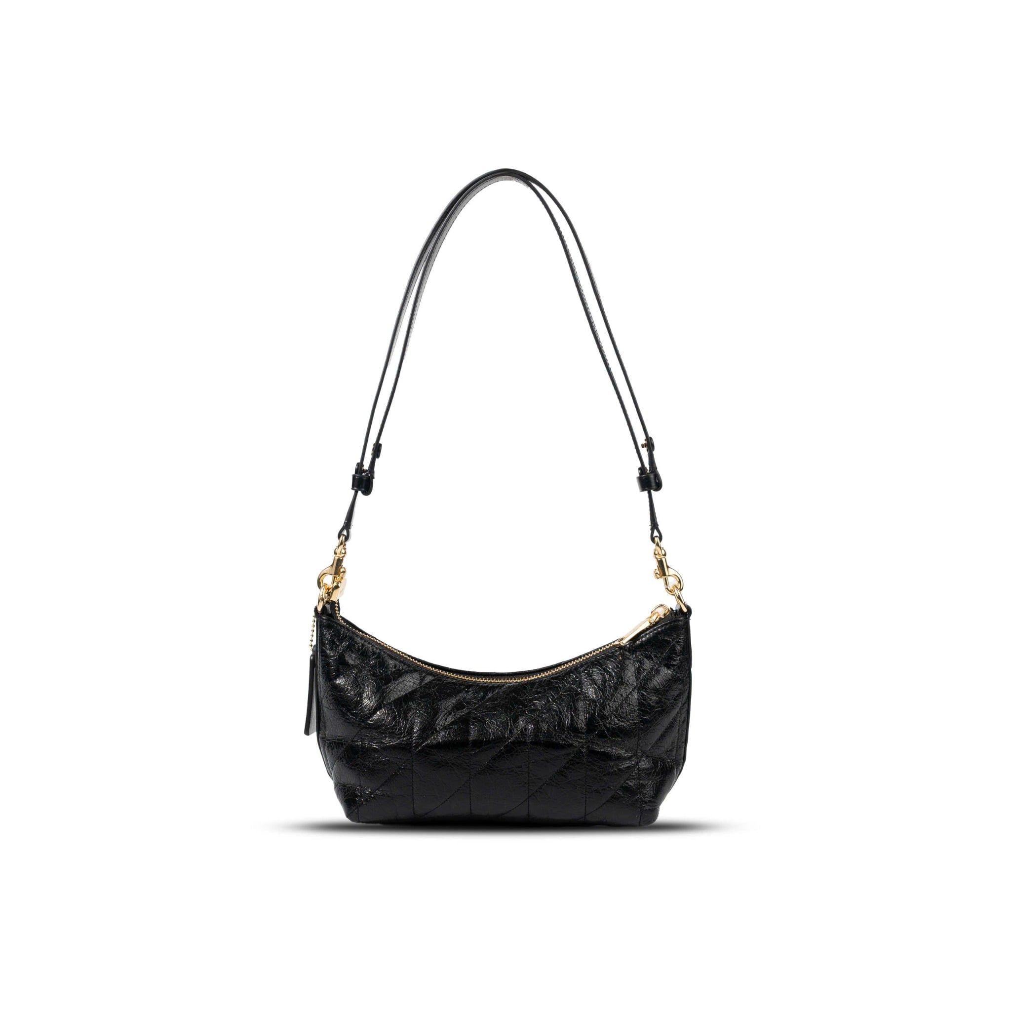  TÚI COACH CAITLIN SHOULDER WITH QUILTING ' BLACK ' CDZ88 