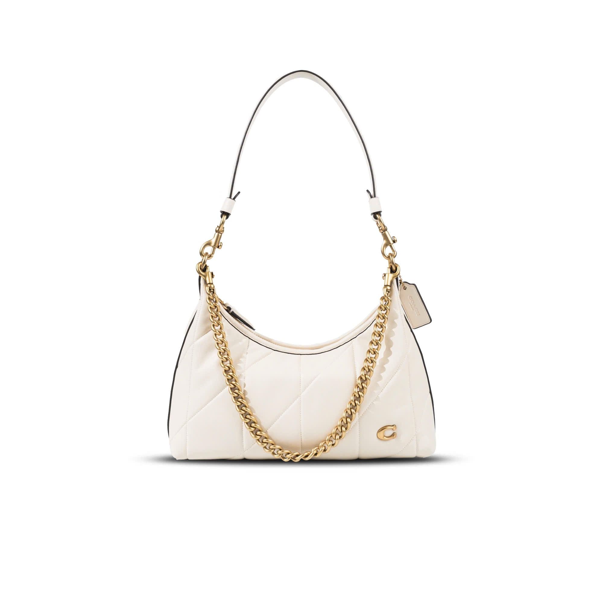  TÚI COACH JULIET SHOULDER 25 WITH QUILTING ' WHITE ' CEM90 