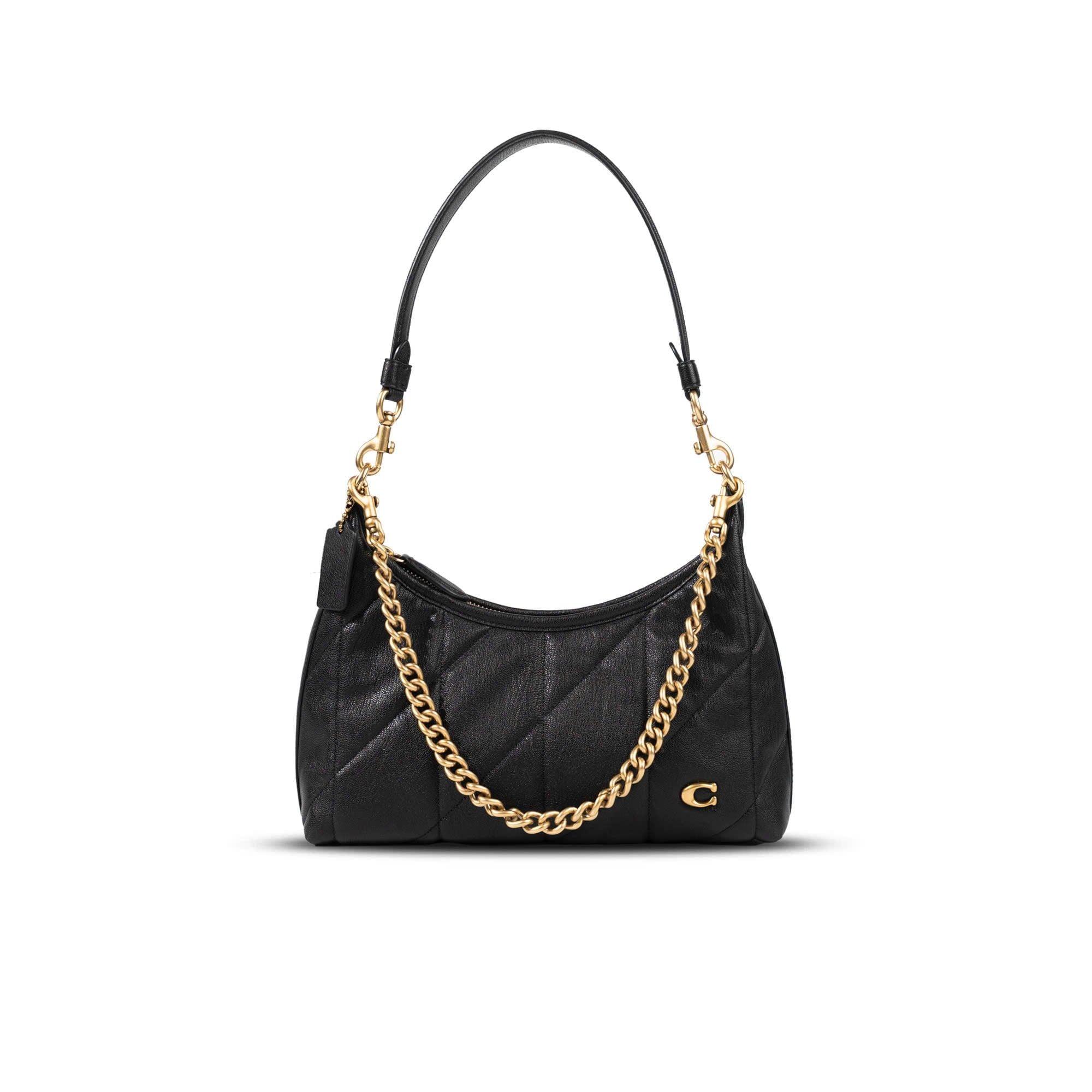  TÚI COACH JULIET SHOULDER 25 WITH QUILTING ' BLACK ' CDZ65 