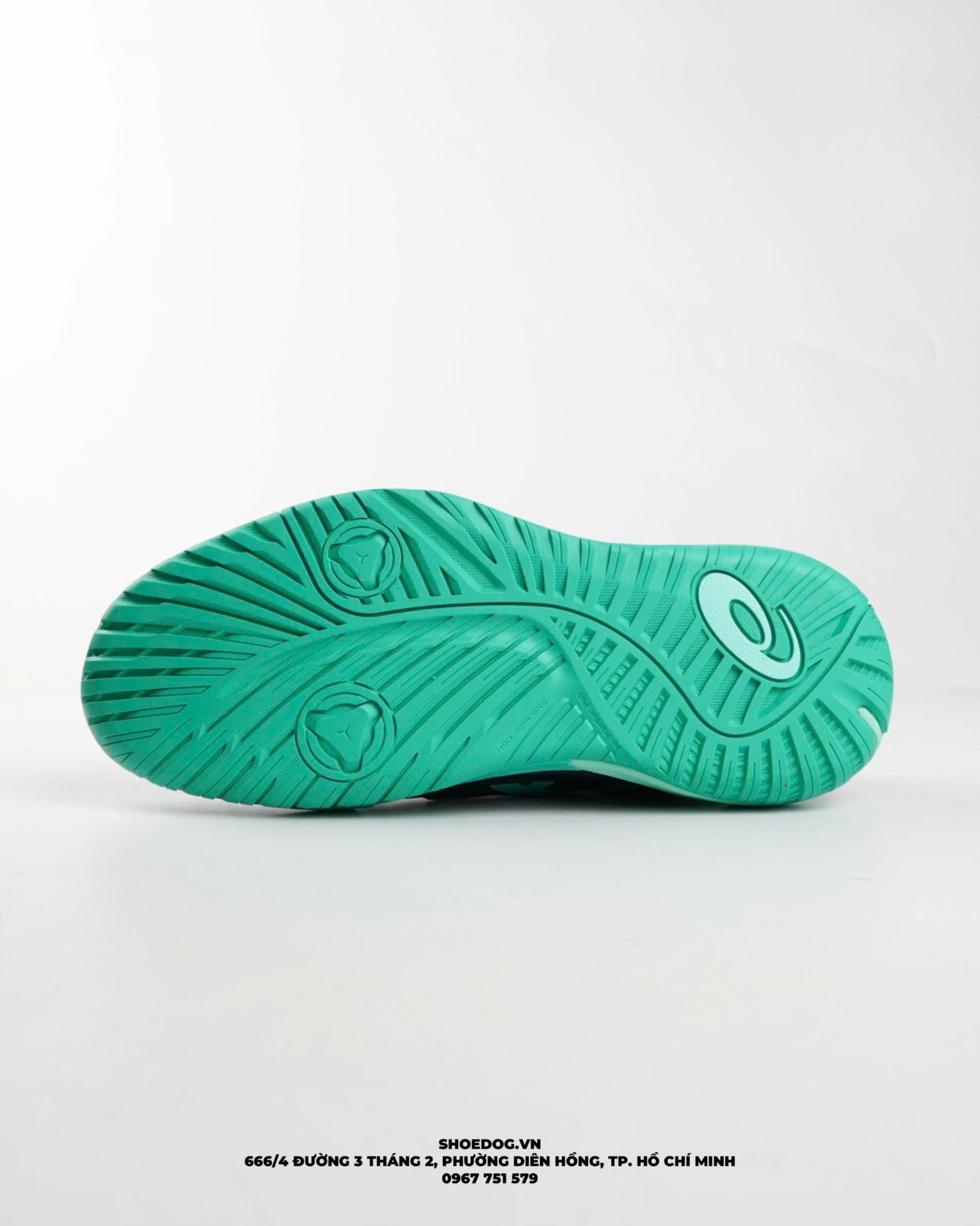  GIÀY ASICS GEL - RESOLUTION X ' BLACK AURORA GREEN ' 1041A481 - 003 