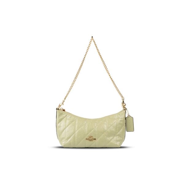  TÚI COACH CAITLIN SHOULDER WITH QUILTING ' GREEN ' CDZ88 