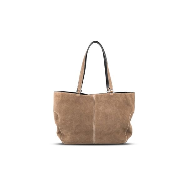  TÚI MARC JACOBS SIGNET TURNLOCK TOTE ' BROWN ' 
