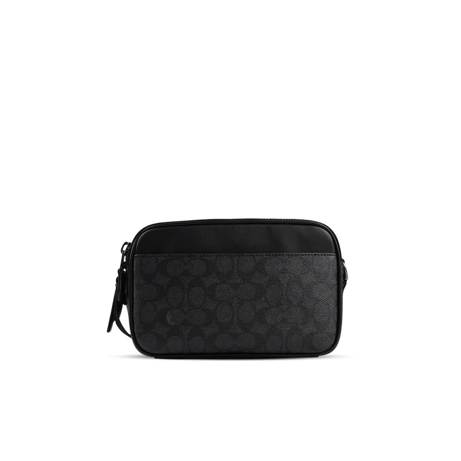  TÚI COACH GRAHAM CROSSBODY IN SIGNATURE CANVAS ' BLACK ' CV921 