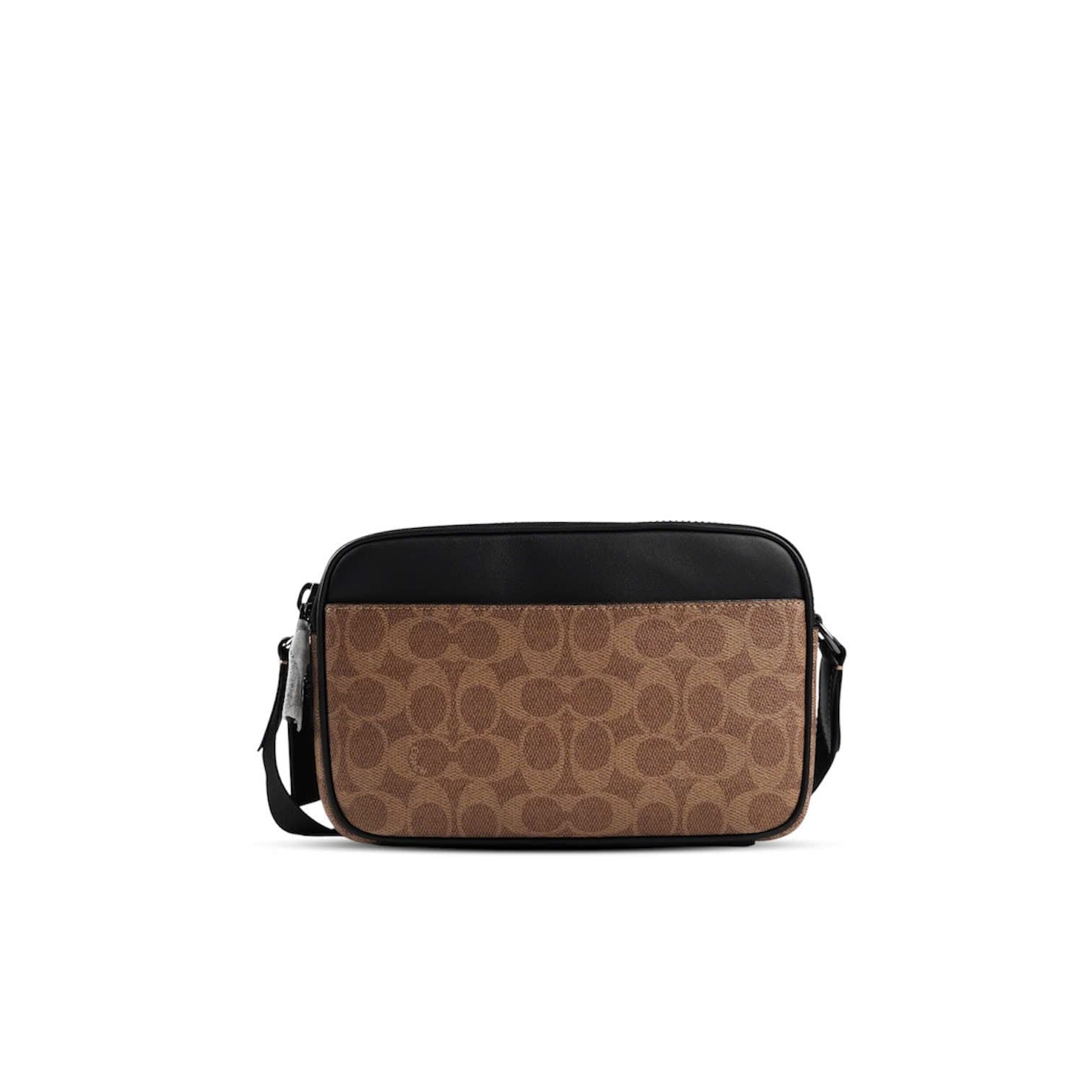  TÚI COACH GRAHAM CROSSBODY IN SIGNATURE CANVAS ' BROWN ' CV921 