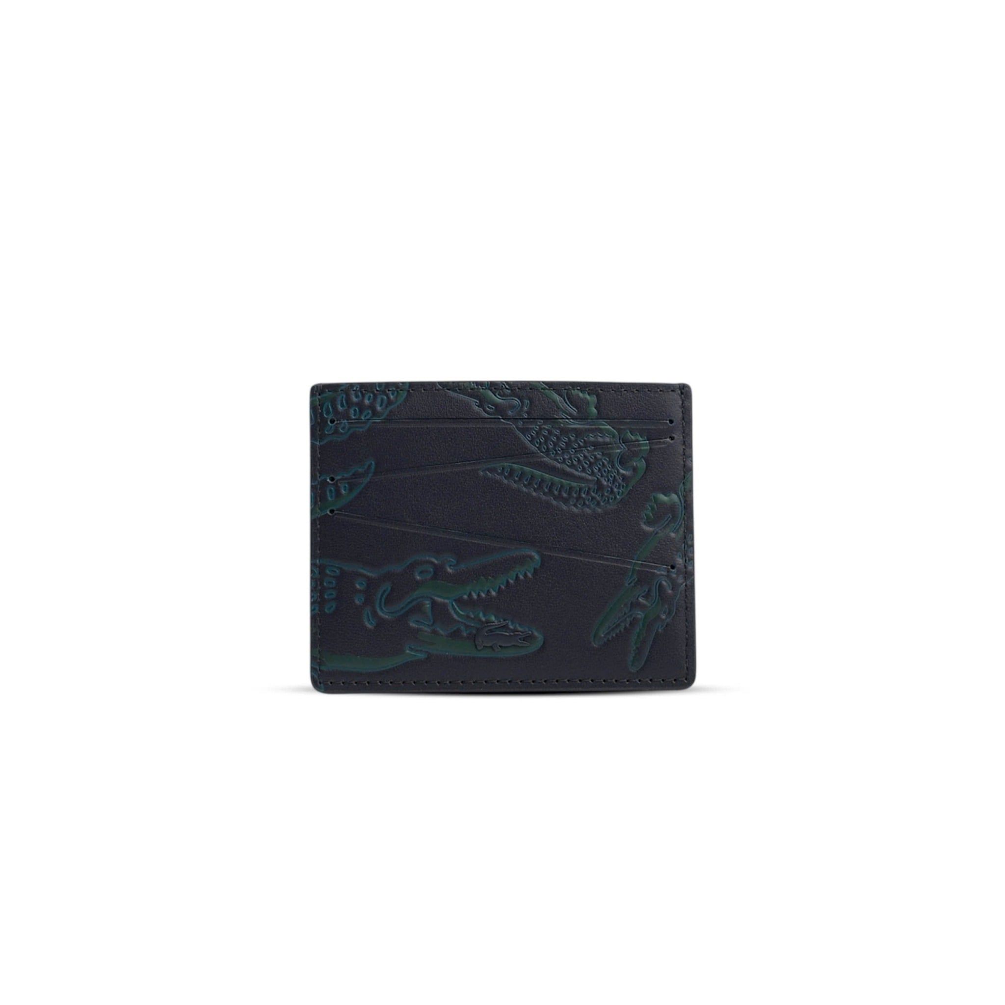  CARD HOLDER LACOSTE RFID PROTECT ' NAVY ' 