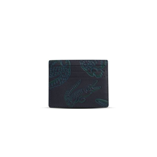  CARD HOLDER LACOSTE RFID PROTECT ' NAVY ' 