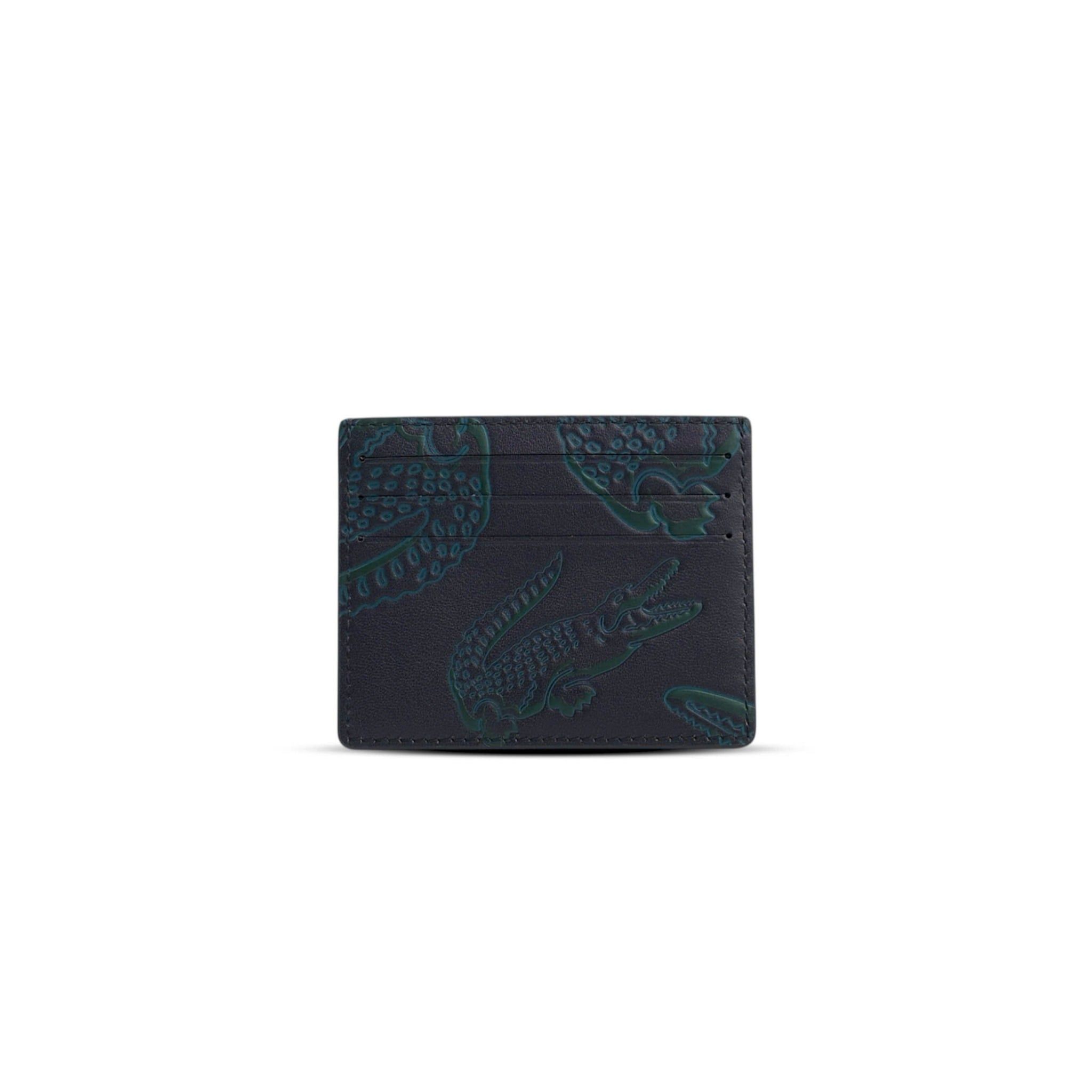  CARD HOLDER LACOSTE RFID PROTECT ' NAVY ' 
