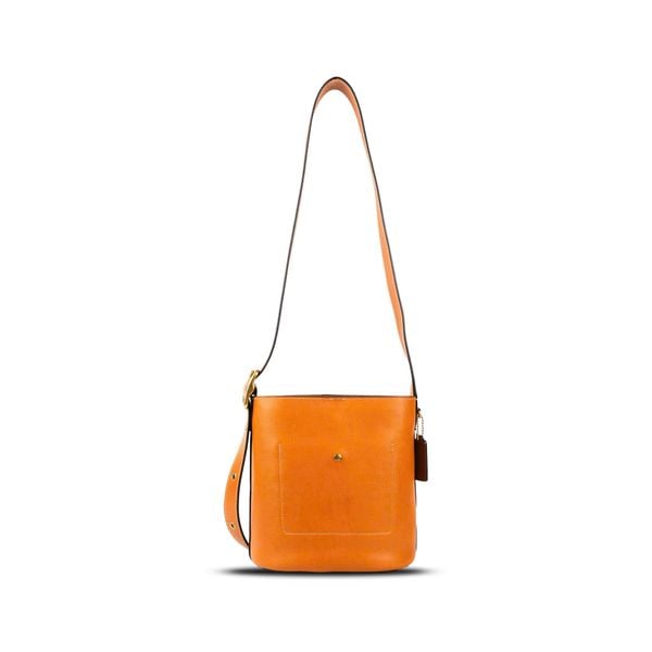  TÚI COACH BLEECKER BUCKET 21 ' BROWN ' CCX07 
