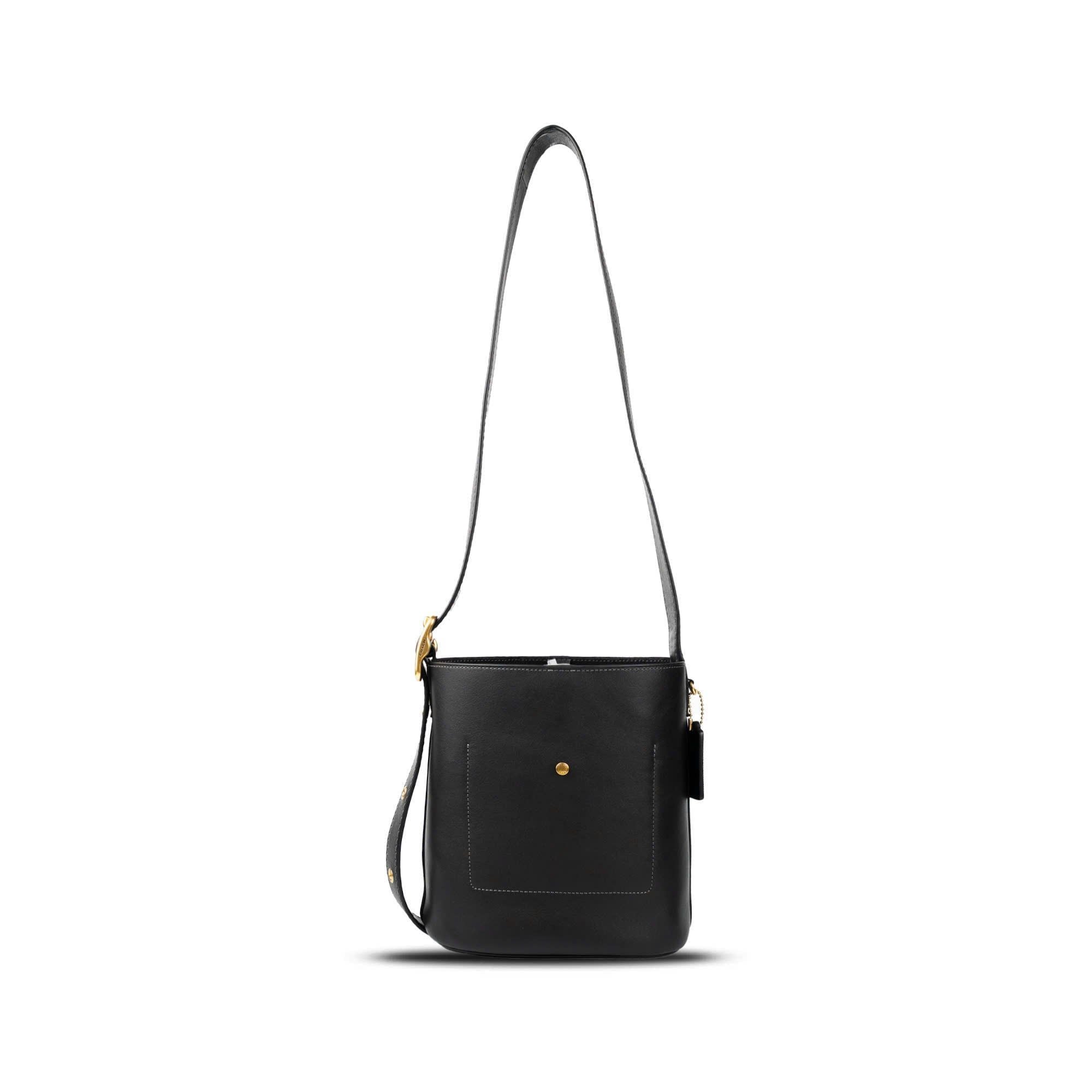  TÚI COACH BLEECKER BUCKET 21 ' BLACK ' CCX07 
