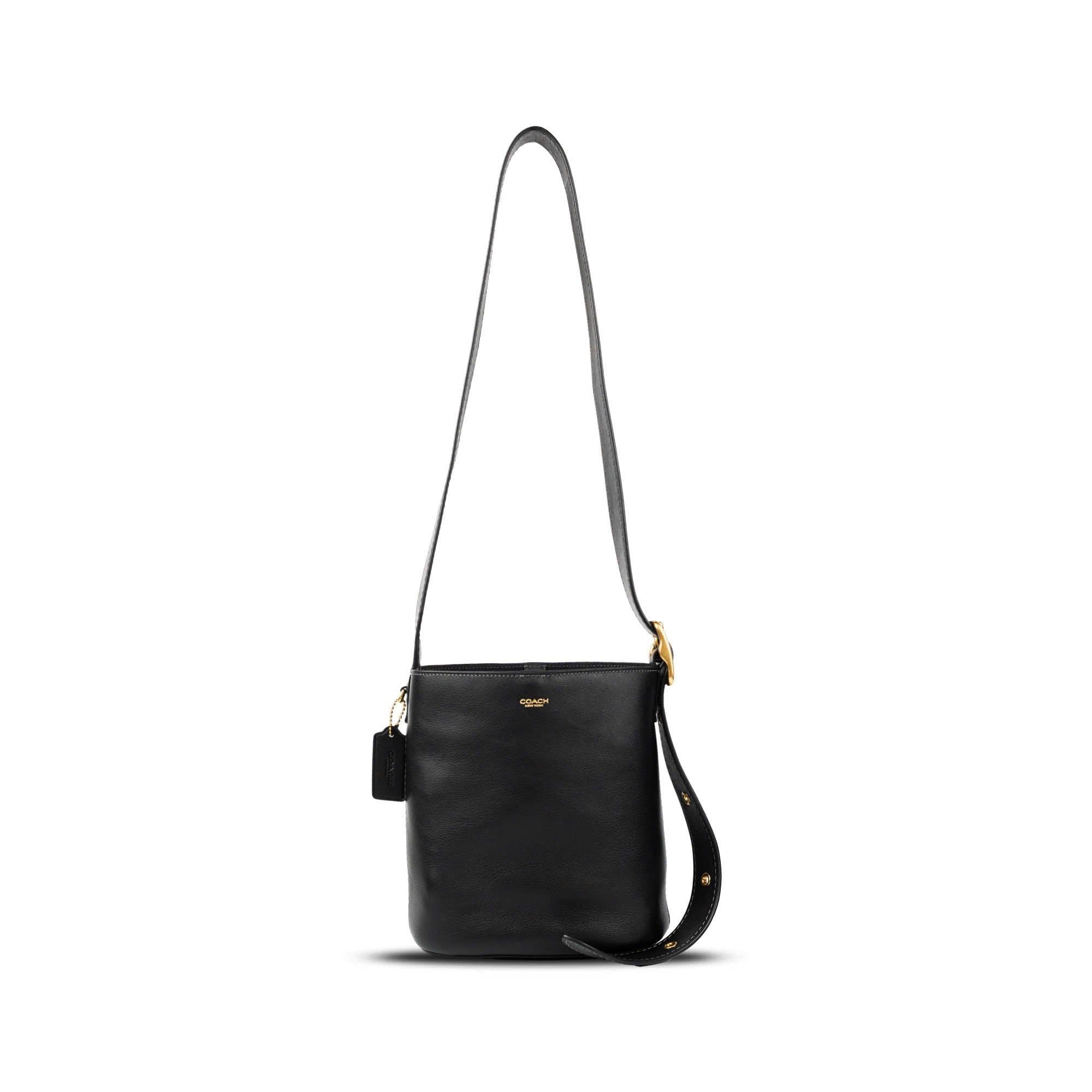  TÚI COACH BLEECKER BUCKET 21 ' BLACK ' CCX07 