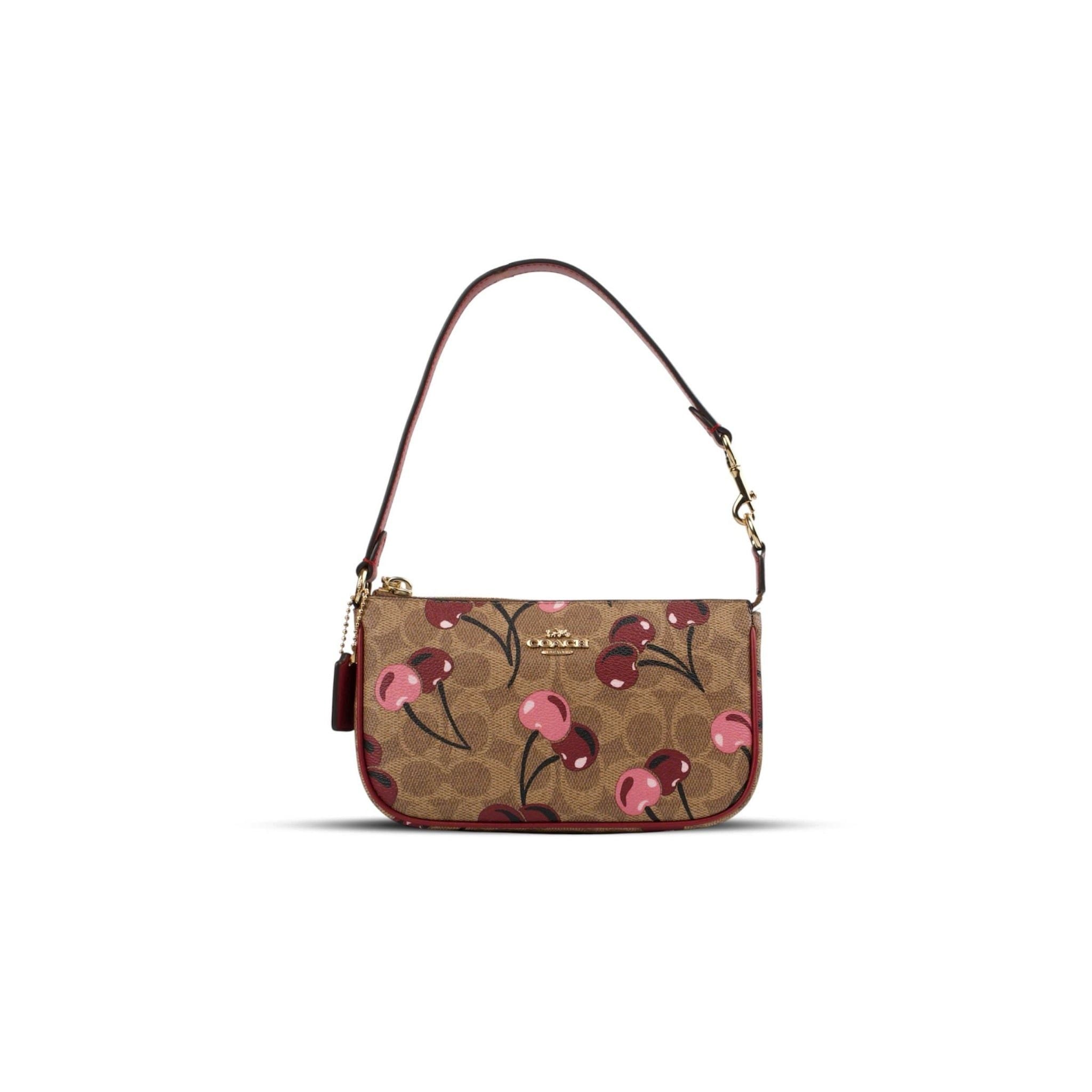  TÚI COACH NOLITA 19 IN SIGNATURE CANVAS WITH CHERRY PRINT CZ011 