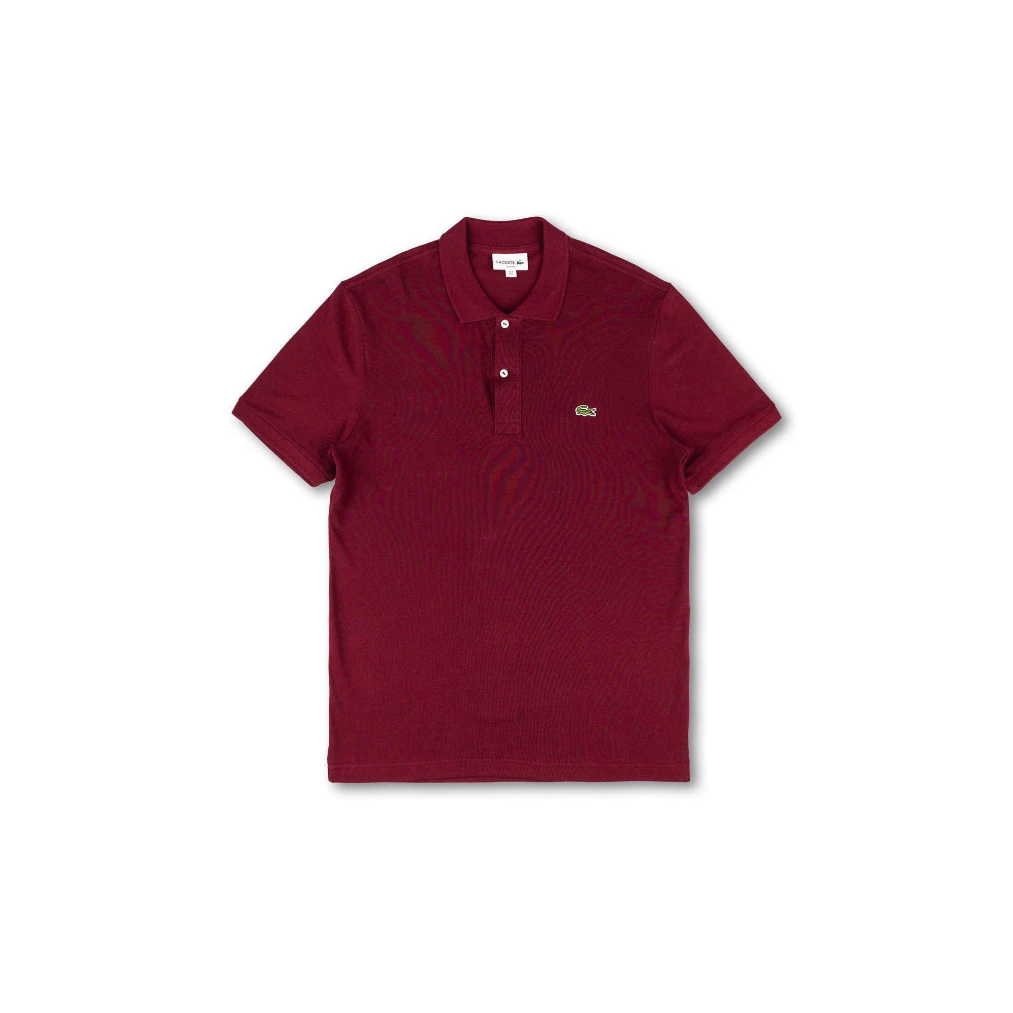  ÁO POLO LACOSTE MEN'S CLASSIC FIT 'MAROON' 
