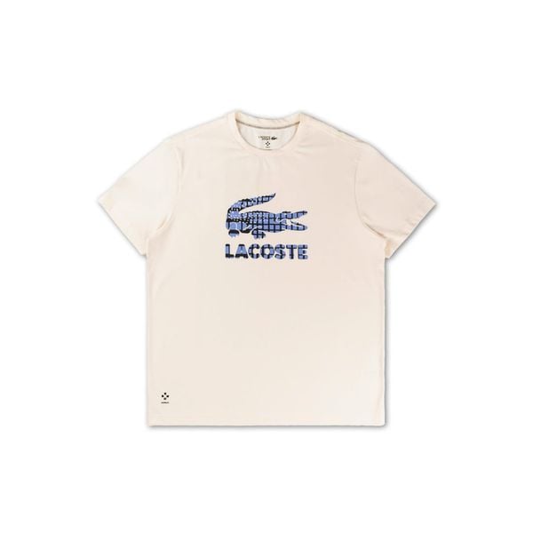  ÁO LACOSTE TENNIS X DANIIL MEDVEDEV 'CREAM' 