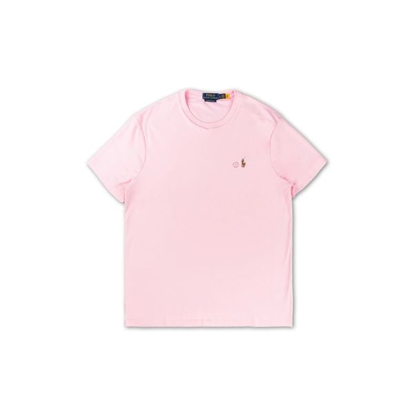  ÁO THUN POLO RALPH LAUREN CUSTOM SLIM FIT 'PINK' 