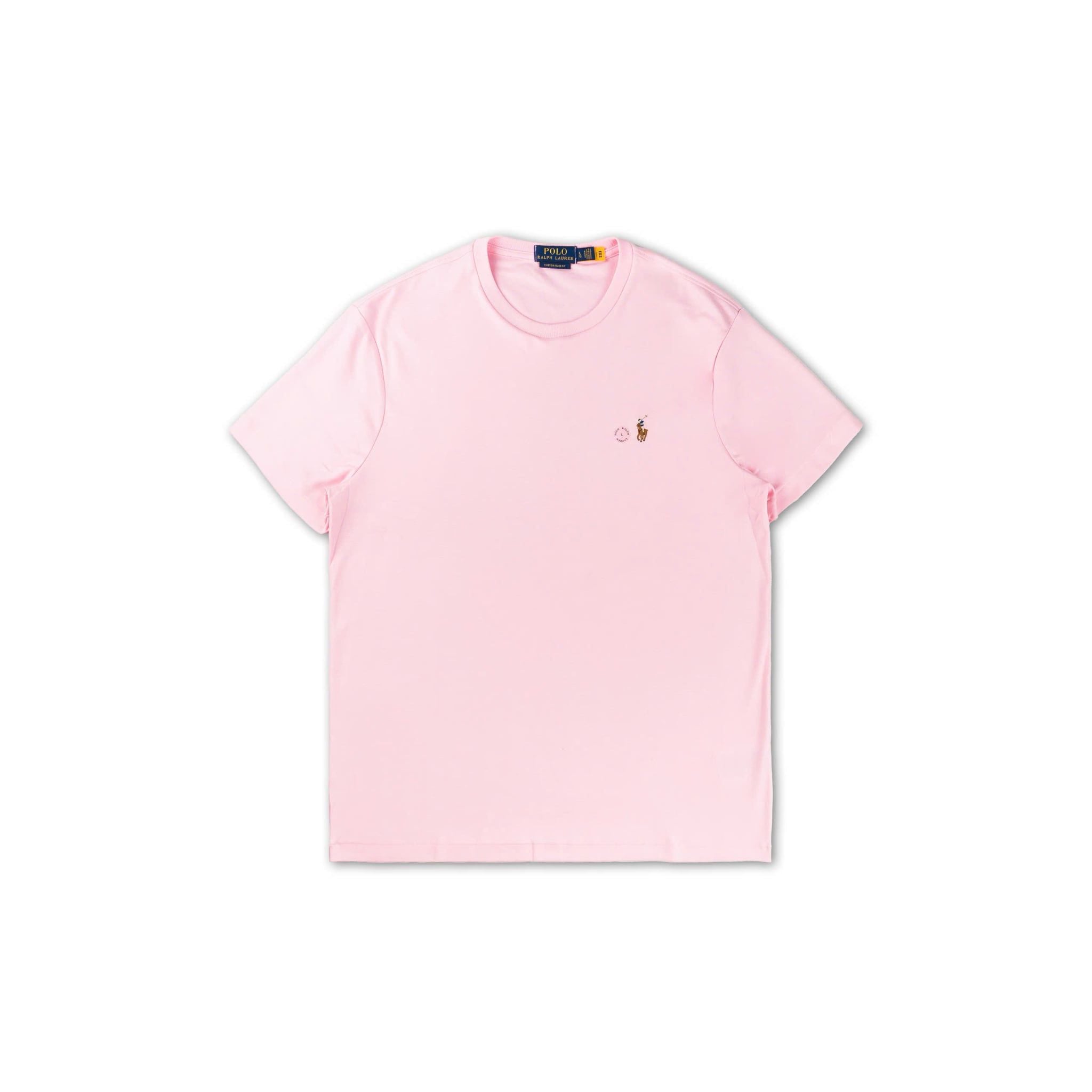  ÁO THUN POLO RALPH LAUREN CUSTOM SLIM FIT 'PINK' 