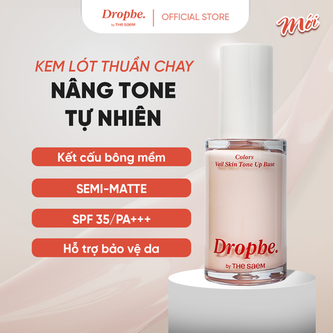 Kem lót thuần chay nâng tông Colors Veil Skin Tone Up Base