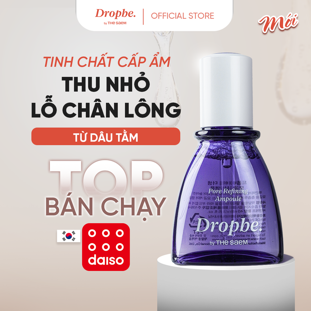 Tinh chất thuần chay hỗ trợ se khít lỗ chân lông Pore Refining Ampoule