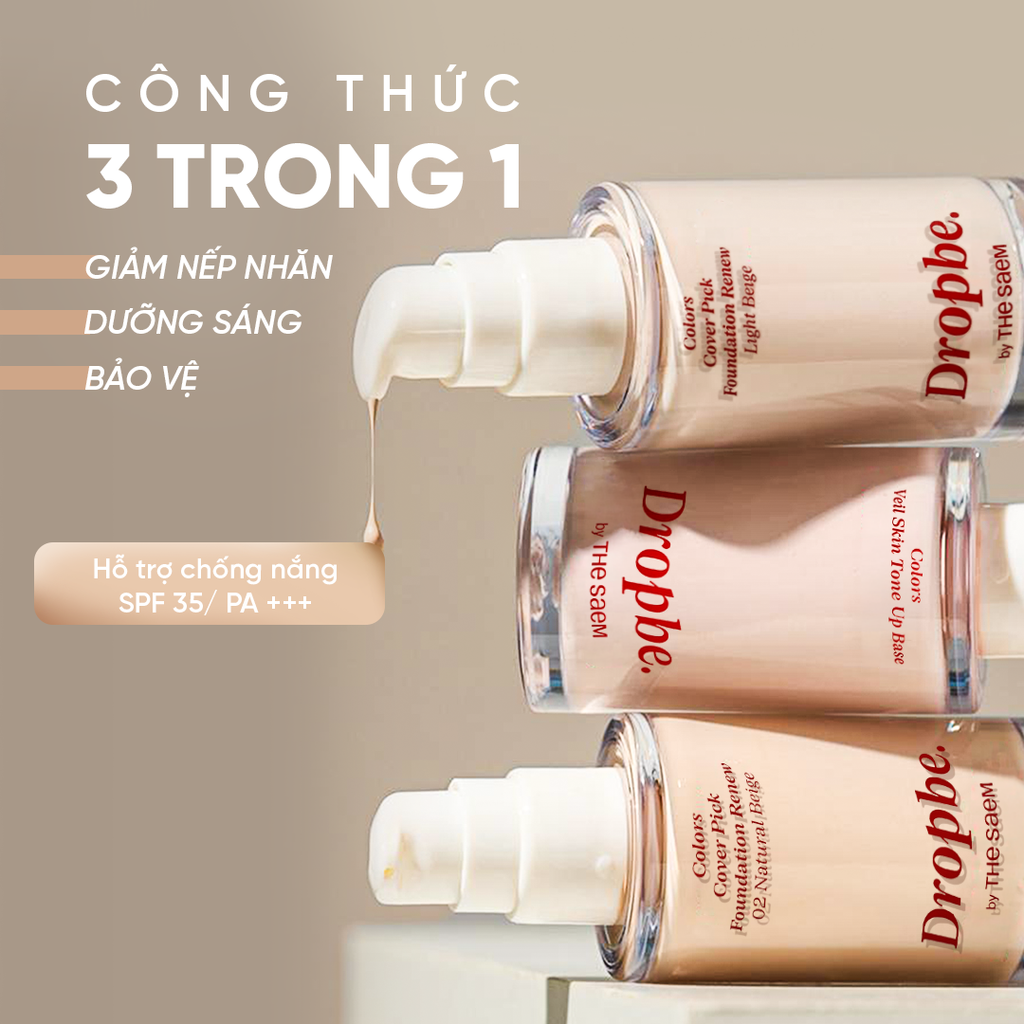 Kem lót thuần chay nâng tông Colors Veil Skin Tone Up Base