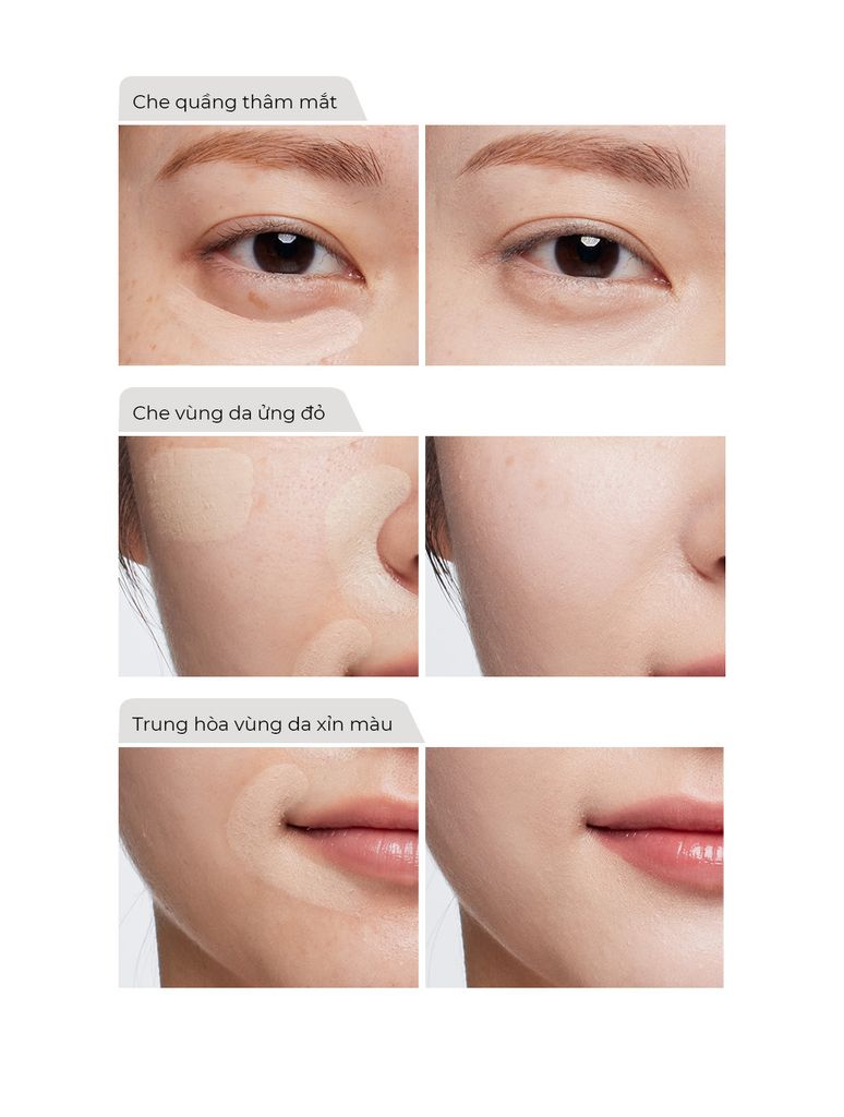 Che khuyết điểm triệt sắc che phủ cao Cover Perfection Triple Pot Concealer