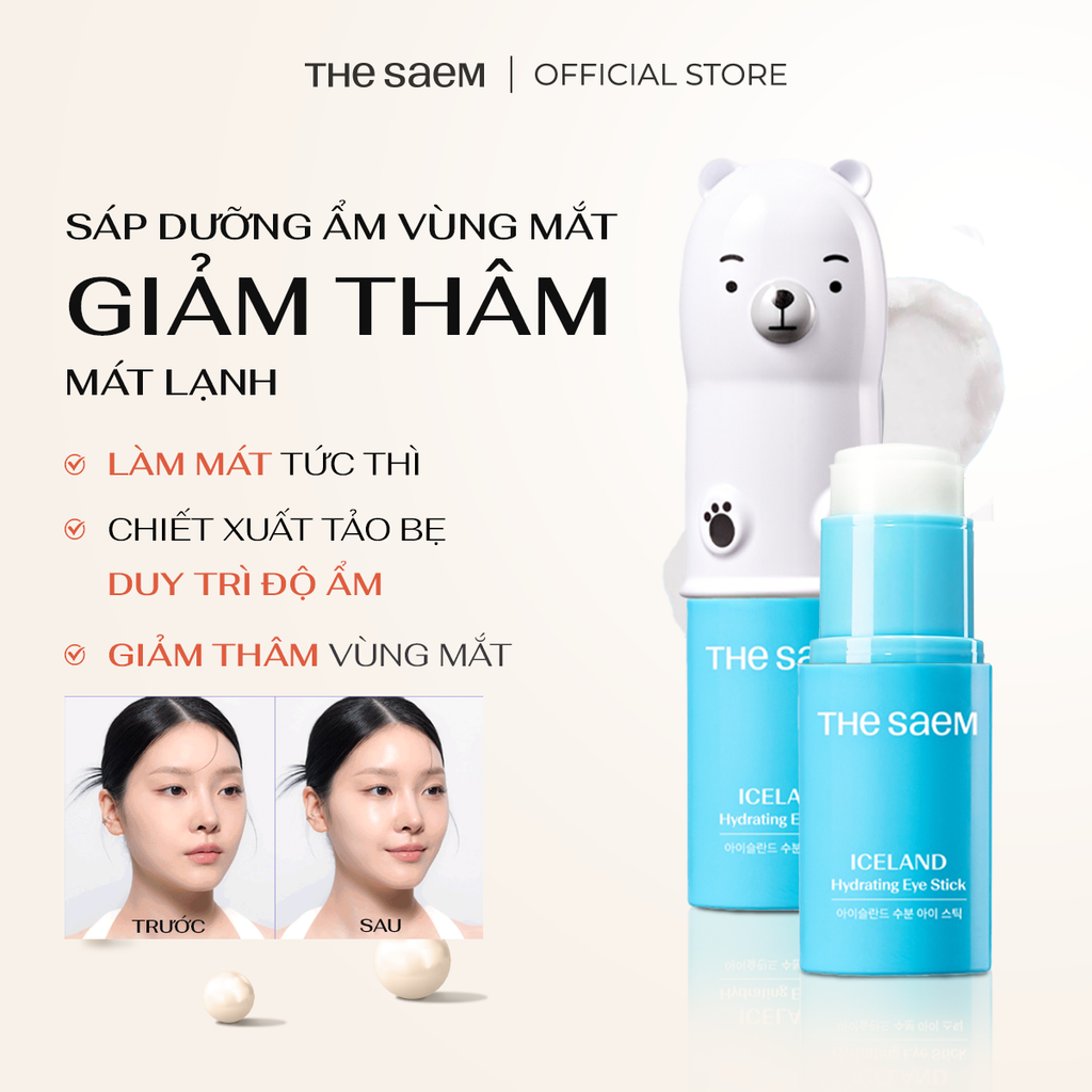 Sáp Dưỡng Ẩm Giảm Thâm Cho Mắt Iceland Hydrating Eye Stick 7g