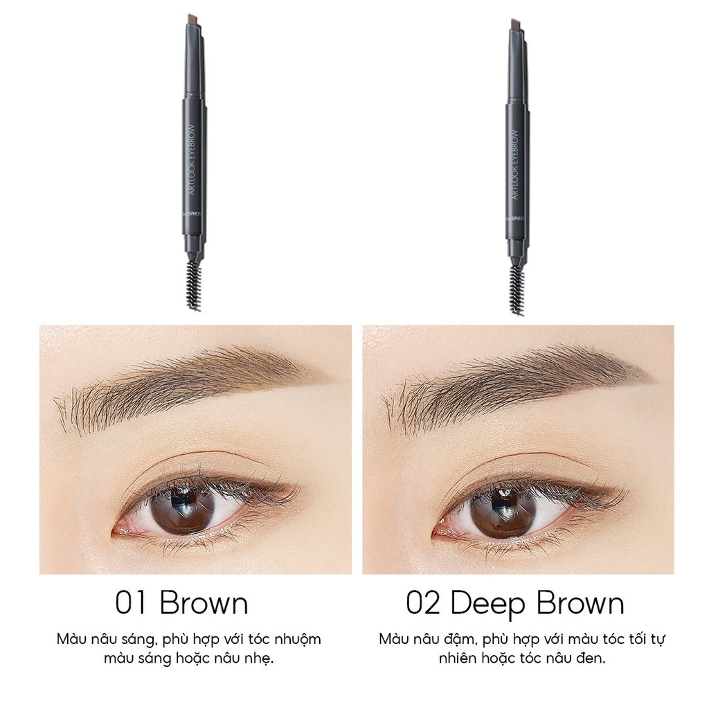 Chì Kẻ Chân Mày THE SAEM Saemmul Artlook EyeBrow
