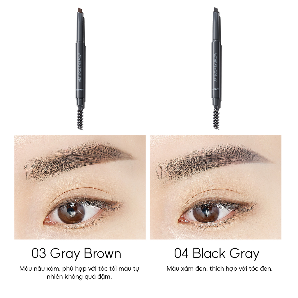Chì Kẻ Chân Mày THE SAEM Saemmul Wood Eye Brow (1.8g)