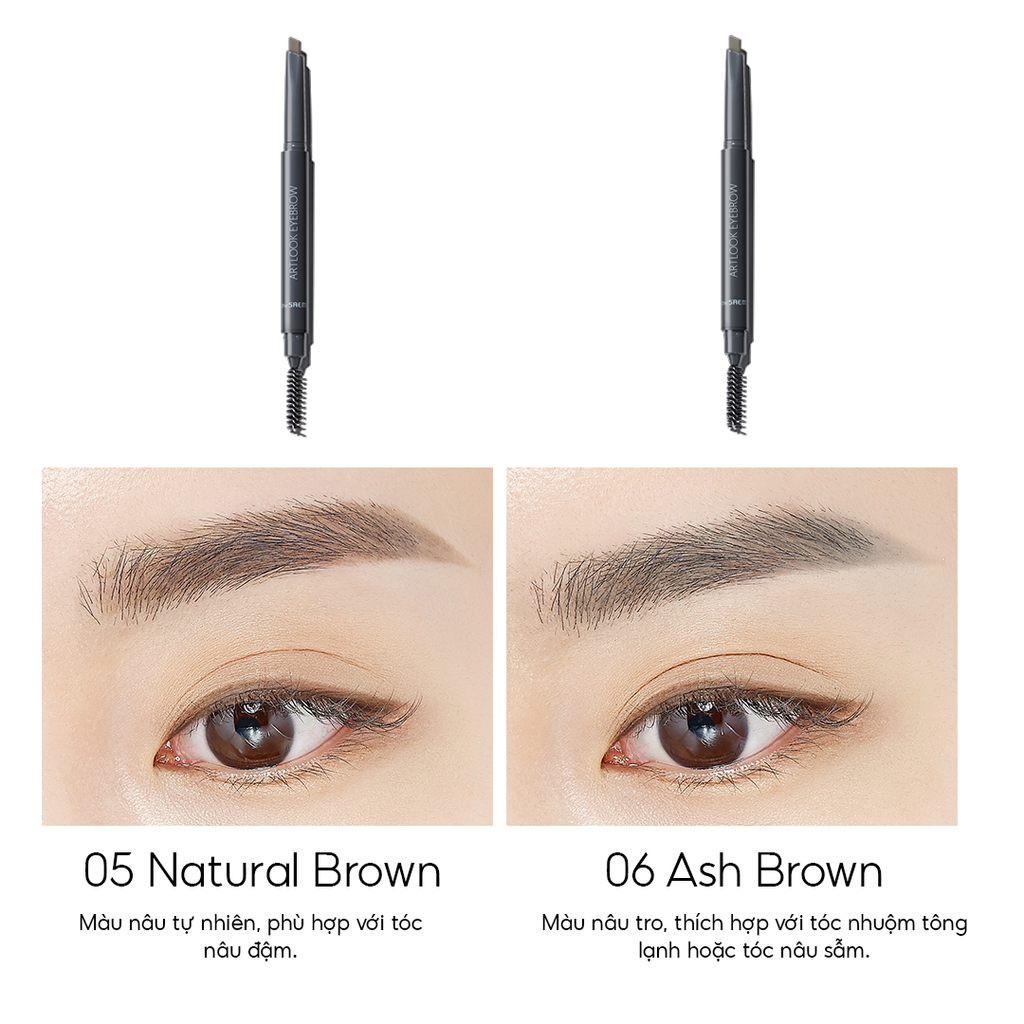 Chì Kẻ Chân Mày THE SAEM Saemmul Artlook EyeBrow