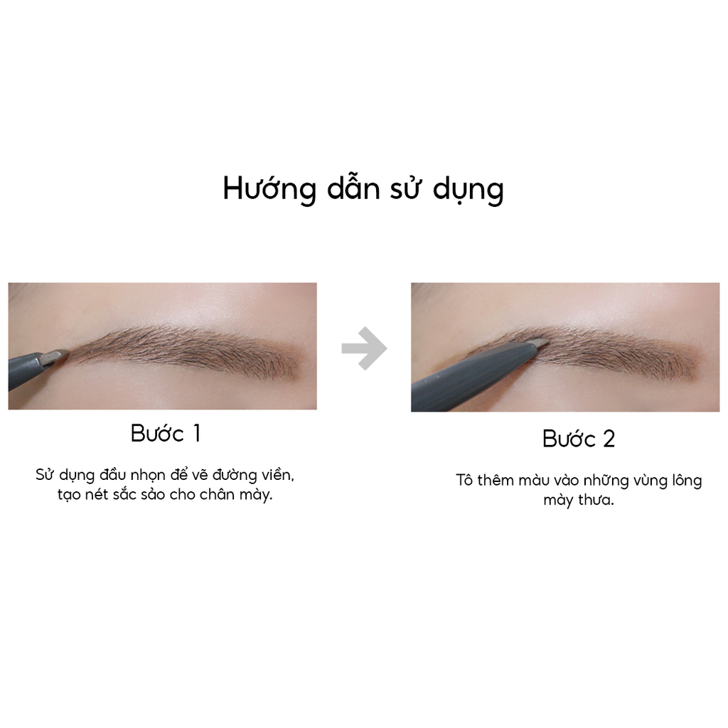 Chì Kẻ Chân Mày THE SAEM Saemmul Wood Eye Brow (1.8g)