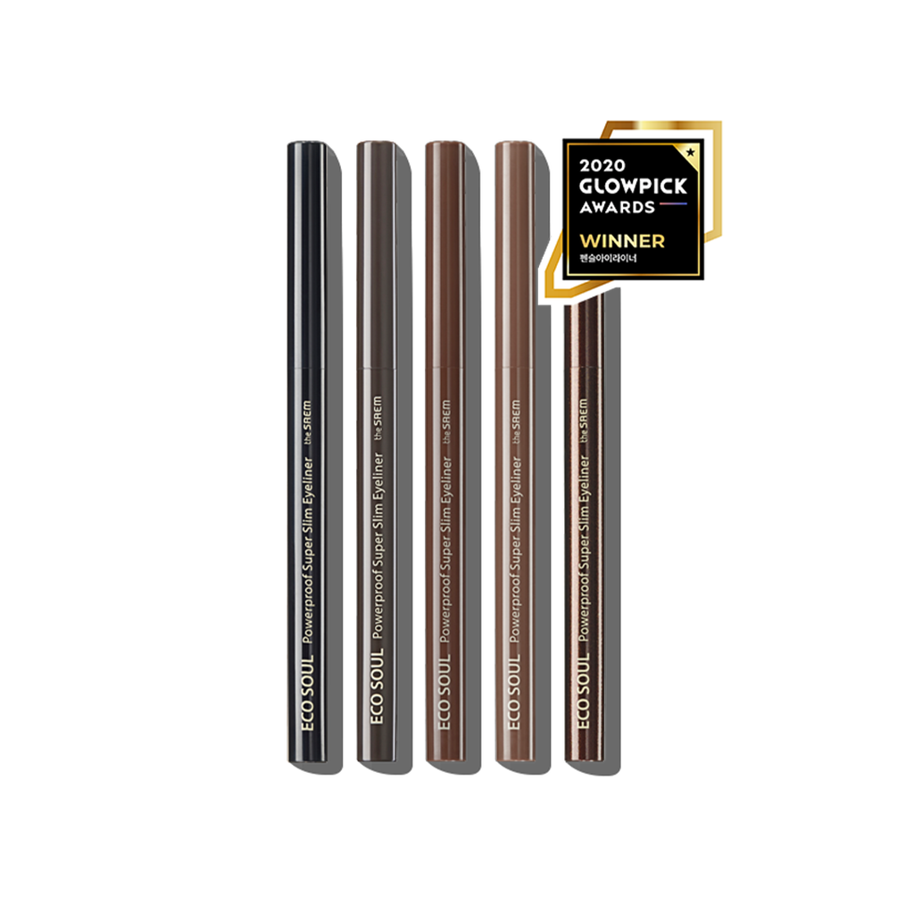 Chì Kẻ Mắt THE SAEM Eco Soul Powerproof Super Slim Eyeliner