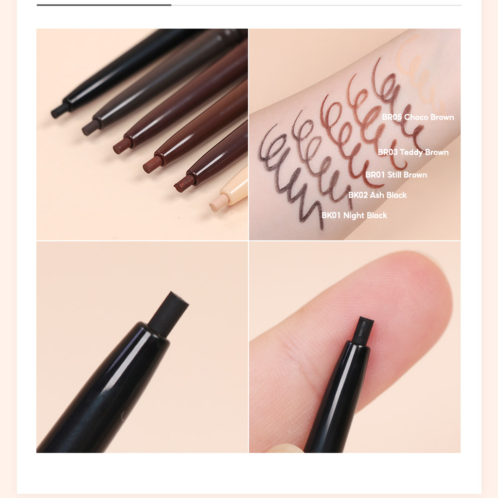 Chì Kẻ Mắt THE SAEM Eco Soul Powerproof Super Slim Eyeliner