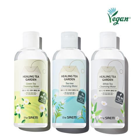 Nước tẩy trang dịu nhẹ THE SAEM Healing Tea Garden Cleansing Water