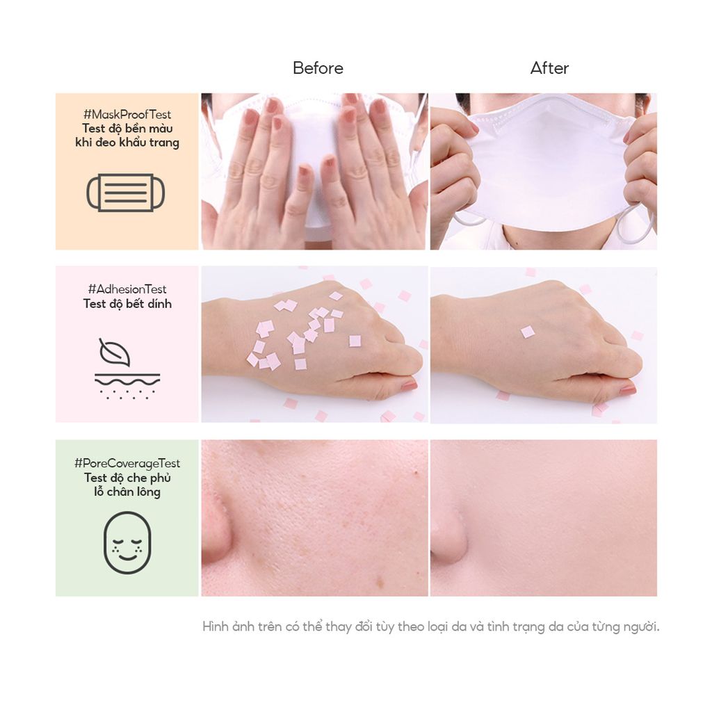 Kem Che Khuyết Điểm Bền Màu, Ẩm Mịn THE SAEM Cover Perfection Fixealer (6.5g)